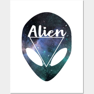 Galaxy Alien Posters and Art